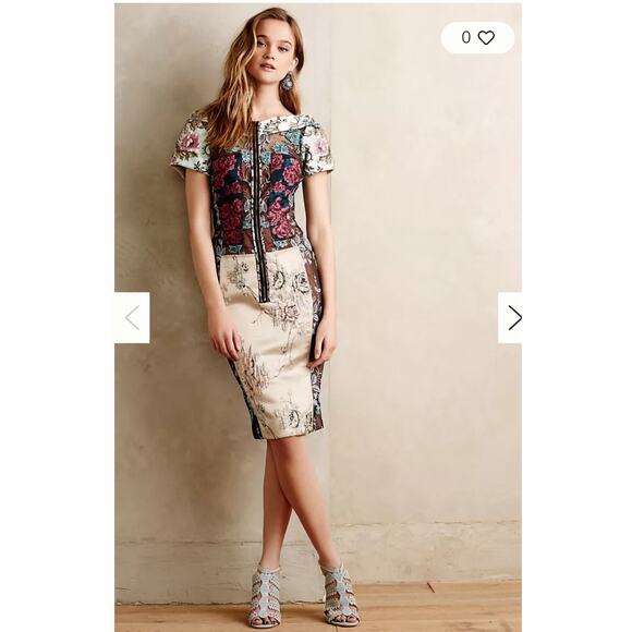 Floral Print Midi Dress - Picture 1 of 15